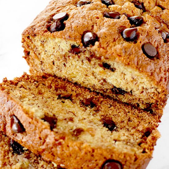 Banana Chocolate Chip Bread