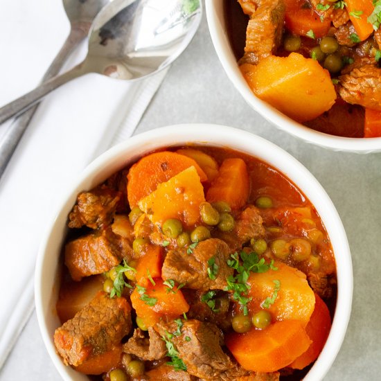 Easy Homemade Beef Stew With Veggie