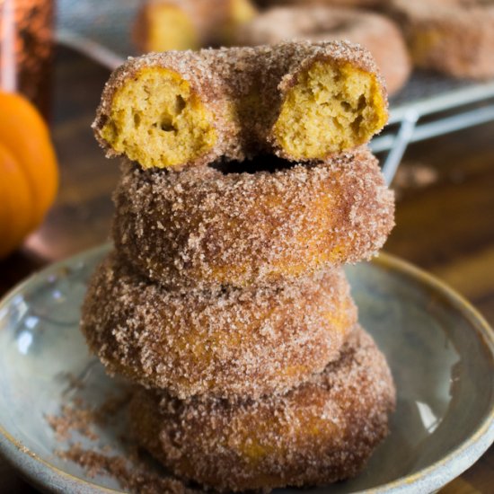 Pumpkin Cider Donuts