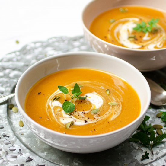 Quick and Easy Butternut Squash Soup