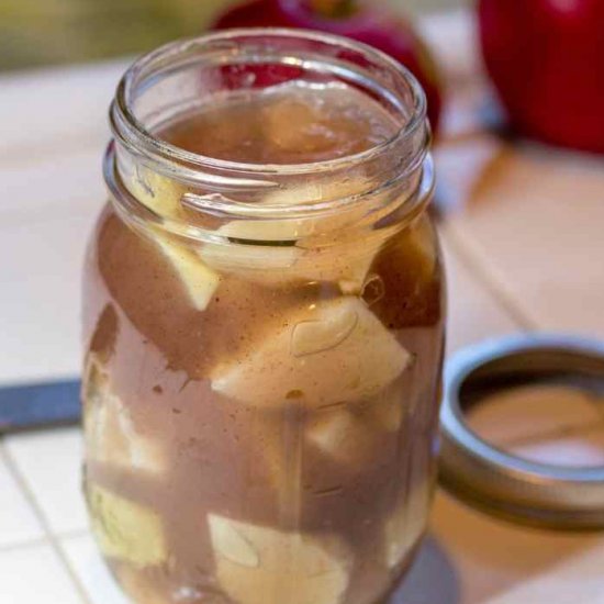 Canned Apple Pie Filling