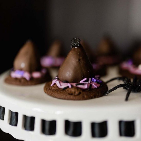 Healthier Witch Hat Cookies