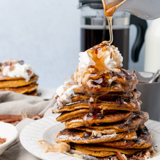 Keto Pumpkin Pancakes