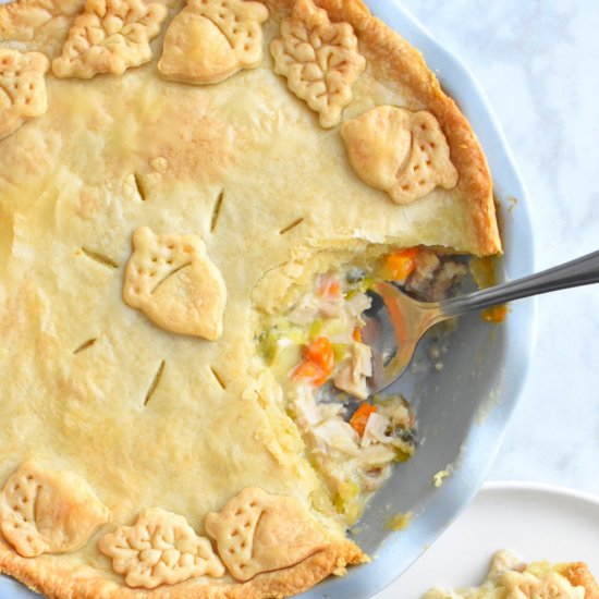 Turkey & Leek Pie