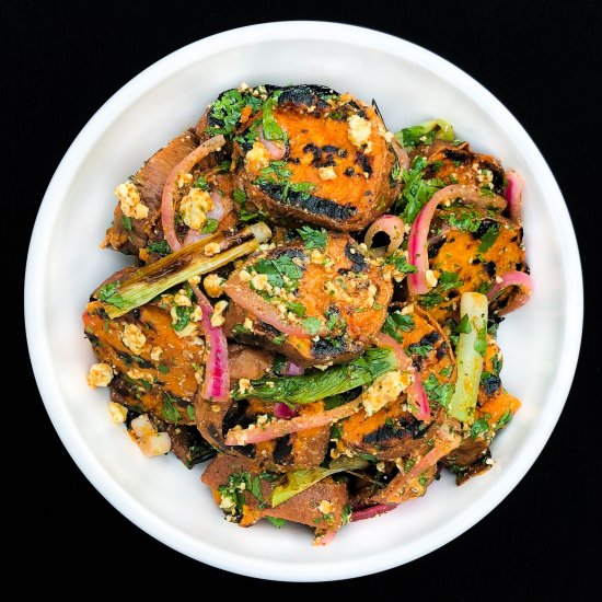 Grilled/Roasted Sweet Potato Salad