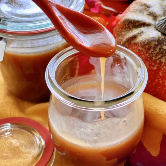 Salted Maple Caramel Sauce