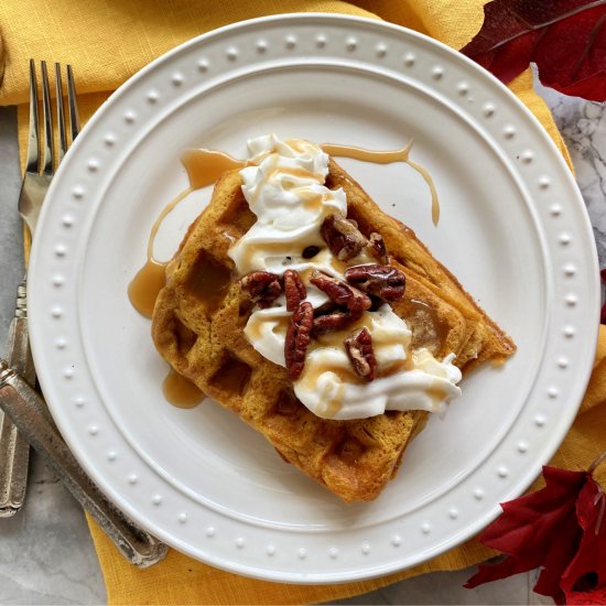 Pumpkin Waffles