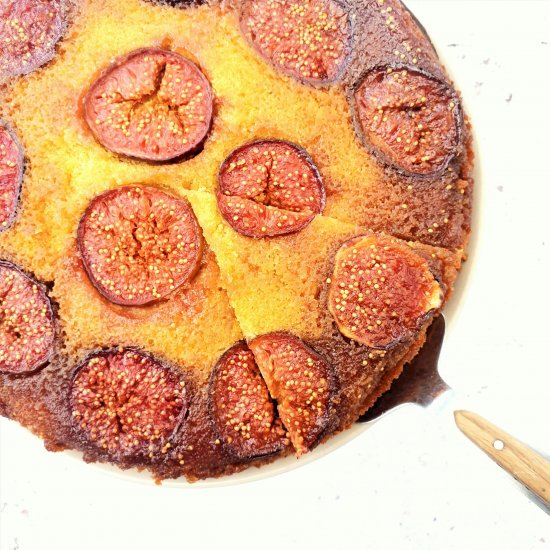 Fig & Orange Upside Down Cake