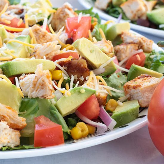 Southwest Ranch Salad with Chicken