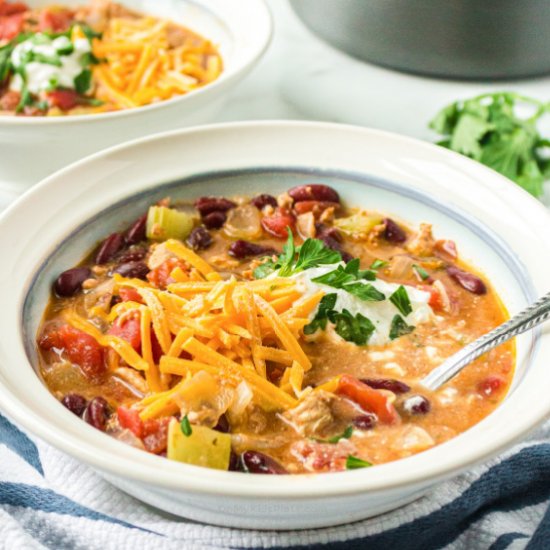 Easy Ground Turkey Chili