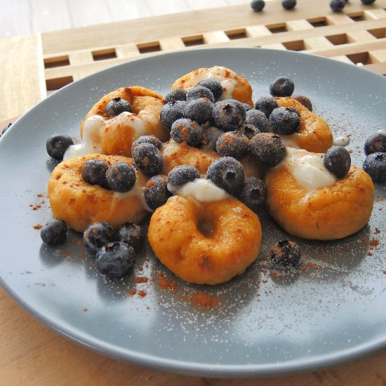 Pumpkin dumplings