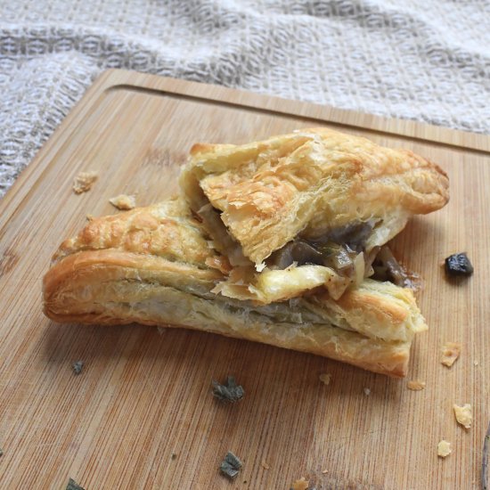 Mushroom and Leek Hand Pies