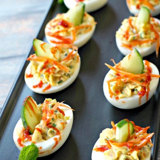 Banh Mi Devilled Eggs