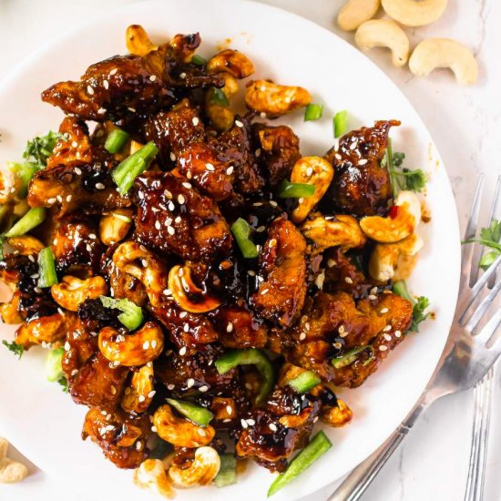 Asian Cashew Chicken