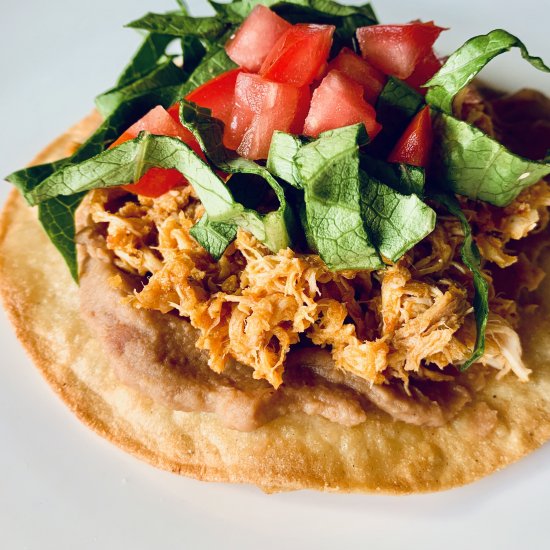 Shredded Chicken Tinga Tacos