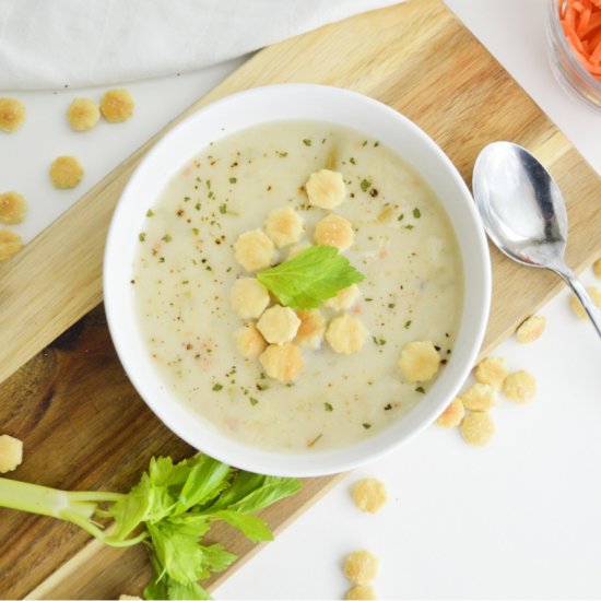 Instant Pot Clam Chowder