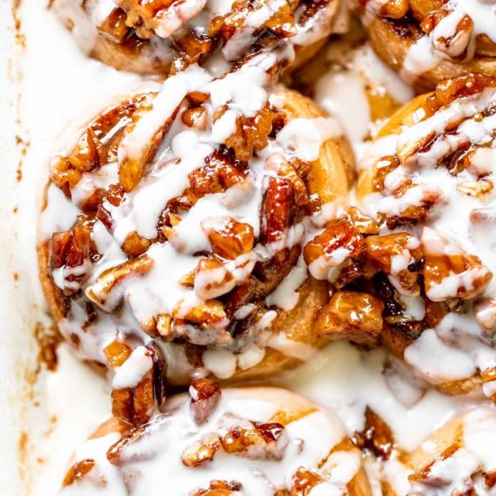 Bourbon Pecan Sticky Buns