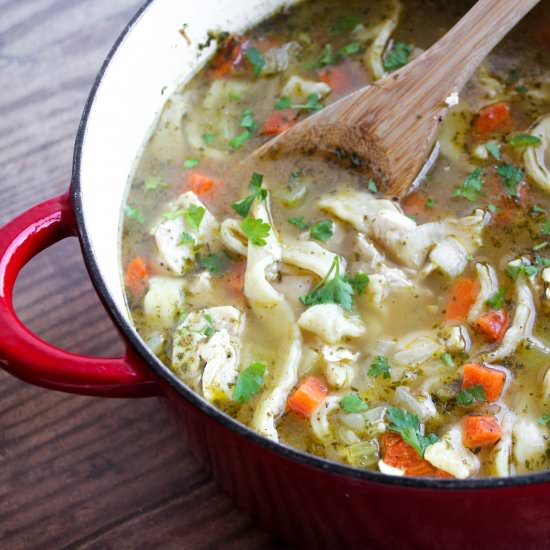 Easy Homemade Chicken Noodle Soup