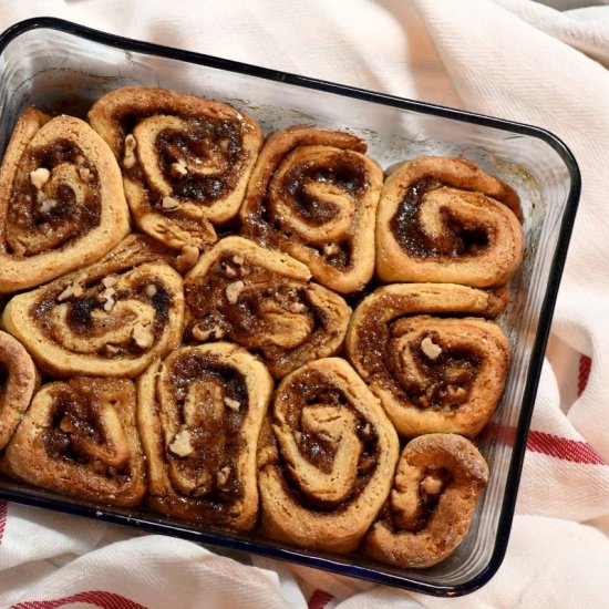 Gluten-free Sourdough Cinnamon Buns