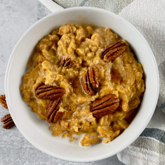 Pumpkin Pie Oatmeal