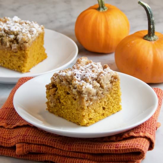 Pumpkin Crumb Cake