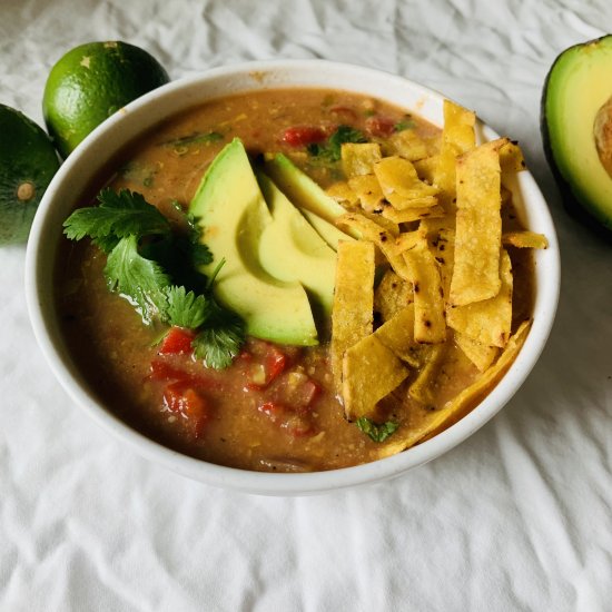 Creamy Tortilla Soup