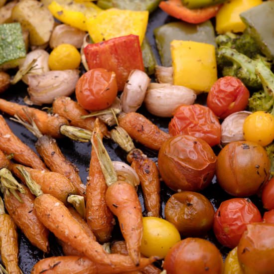 Healthy Roasted Vegetables