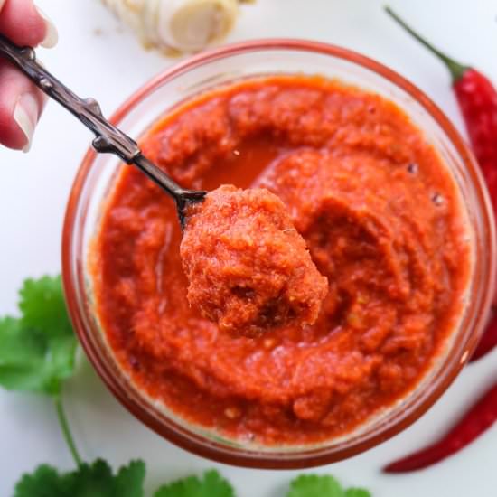 Vegan Thai Red Curry Paste