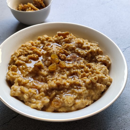 Pumpkin oatmeal