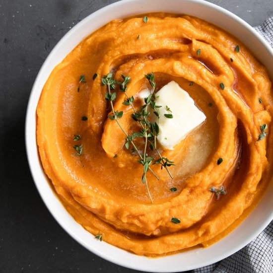 Mashed Sweet Potatoes