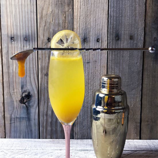 Tangerine Champagne Cocktail