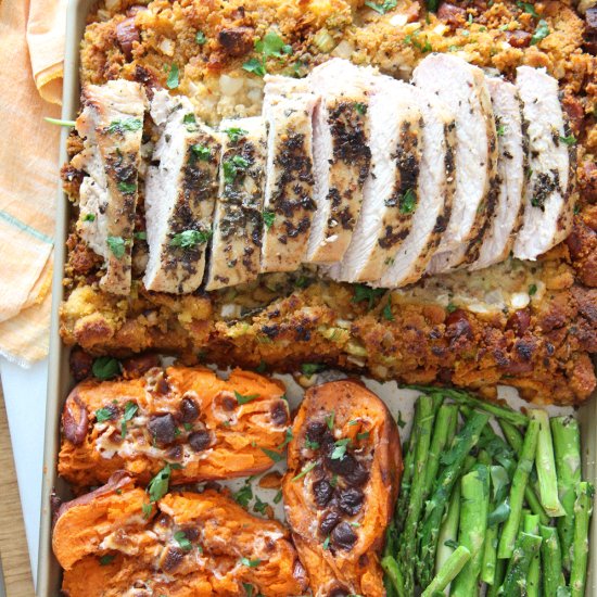 Thanksgiving on a Sheet Pan