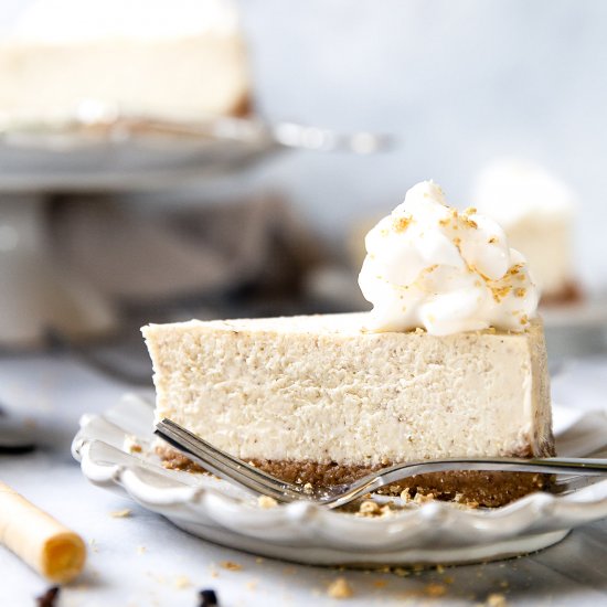 Vanilla Chai Cheesecake