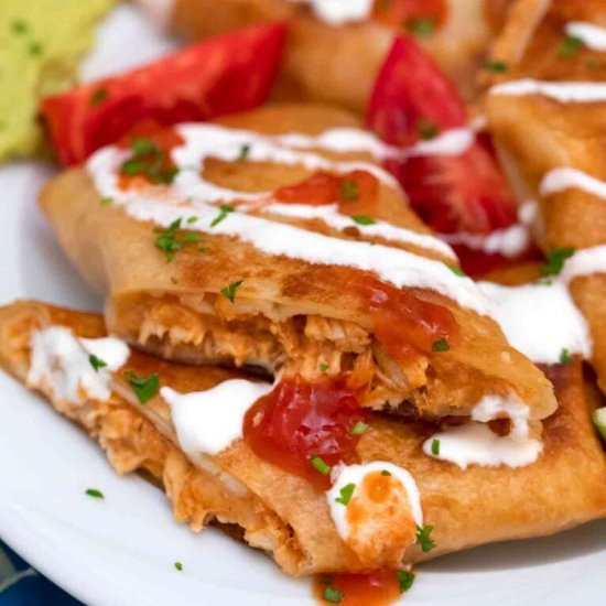 Chicken Chimichangas