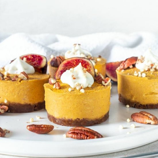 Pumpkin Cheesecakes – mini