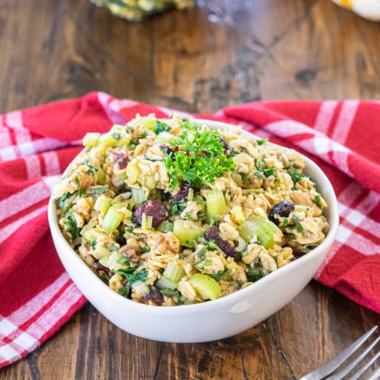 Holiday Stuffing Savory Oats