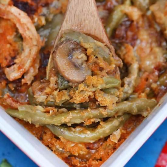 Vegan Green Bean Casserole