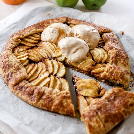 Vegan Apple Galette