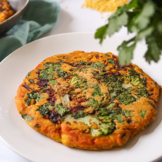 Moonglet (Vegan Indian Omelette)