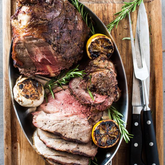 Grilled Leg of Lamb