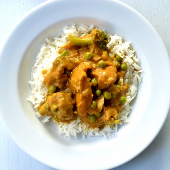 Instant Pot Chicken Pumpkin Curry