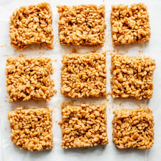 Healthy Rice Krispie Treats