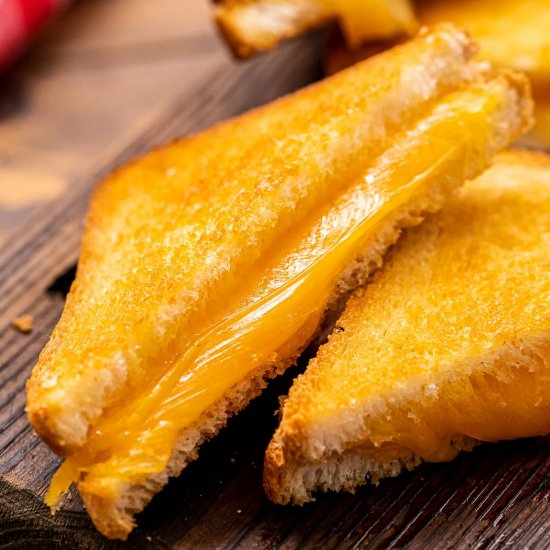 Air Fryer Grilled Cheese