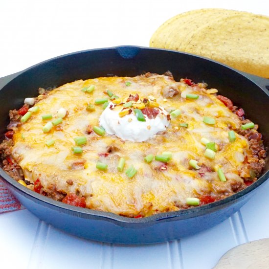 One Pan Taco Skillet