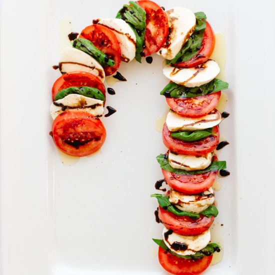 Festive Christmas Caprese Salad