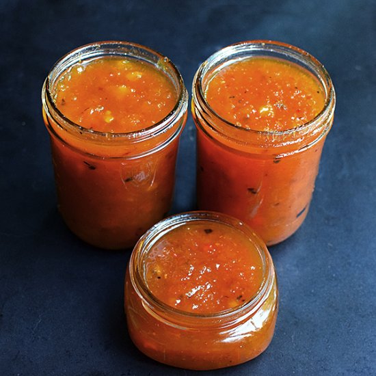 Peach-Habanero_Ginger Chutney