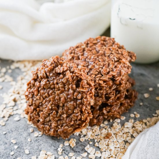 No Bake Oatmeal Cookies