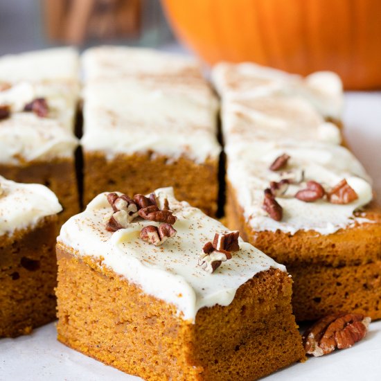 Pumpkin Sheet Cake