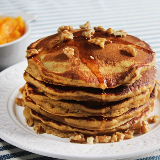 Pumpkin pancakes