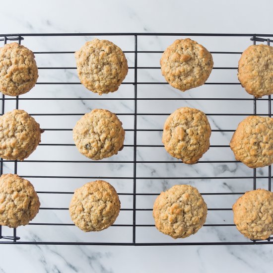 Banana Oatmeal Cookies